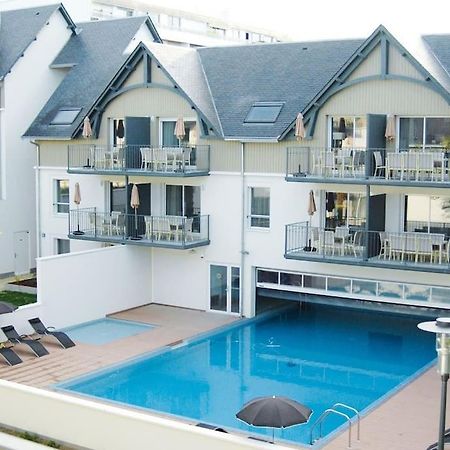 Les Planches , Bel Appartement En Bord De Mer Бенодет Экстерьер фото